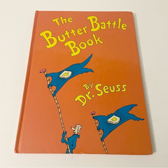 Vtg 1984 Dr. Seuss The Butter Battle Book Hardback Random House - Picture 1 of 16